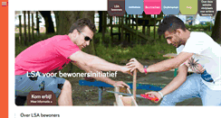 Desktop Screenshot of lsabewoners.nl